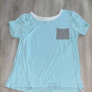 full tilt blue cotton t shirt